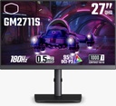 MONITOR COOLER MASTER 27" GM2711S IPS QHD 0.5MS 180HZ USB-B USB-A HDMI DP CMI-GM2711S-US 11M DE GARANTIA