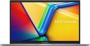 LAPTOP ASUS VIVOBOOK CORE I3 1315U 512GB SSD 8GB DDR4 15.6" FHD TEC/ESP W11H PLATA F1504VA-NJ2533W GARANTIA CON FABRICANTE