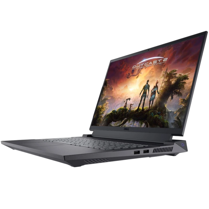 LAPTOP DELL G16- 7630 GAMING CORE I9 13900HX 1TB SSD 32GB DDR5 16" QHD TEC/ING W11H NEGRO RTX 4070 8P5D5 1AÑO DE GARANTIA