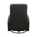 SILLON COUGAR FIDOM BLACK/ORANGE RECLINABLE GIRATORIO 3MFDFORB.0001 11M DE GARANTIA
