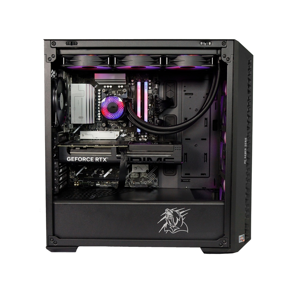 PC GAMER GRIZZLY AMD RYZEN 7 7700X 4.5GHZ RTX5060TI 32GB NV3 2TB WIFI BT PG-AMD066 1AÑO DE GARANTIA