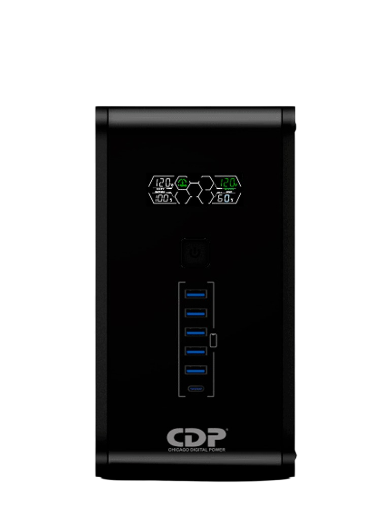 NO BREAK CDP R-SMART1010 1000VA 500W 5 SALIDAS 11M DE GARANTIA