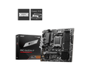 MB MSI PRO B650M-P AMD AM5 DDR5 256GB M-ATX HDMI PRO B650M-P 12M DE GARANTIA