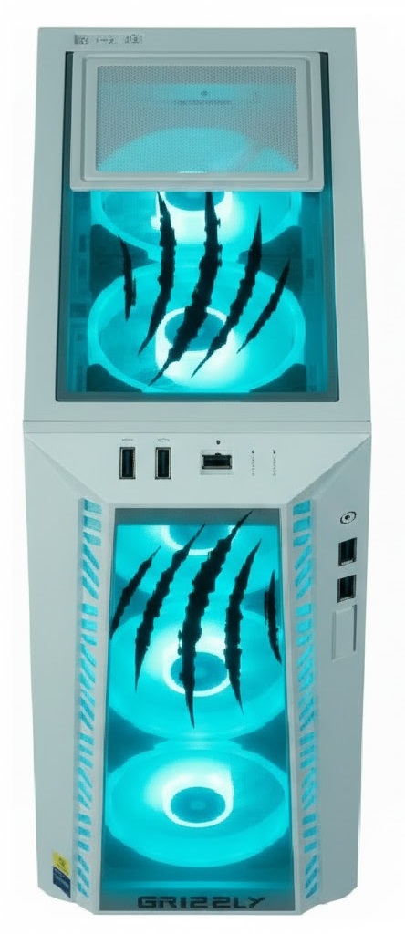 PC GAMER GRIZZLY INTEL CORE I7 14700F 5.4GHZ RTX5070 32GB M.2 2TB WIFI BT PG-INTEL084 UN AÑO DE GARANTIA