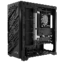 GABINETE ADATA XPG STARKER AIR BTF NEGRO ARGB ATX S/FUENTE CRISTAL STARKERAIRBTFMTA-BKCWW 11M DE GARANTIA