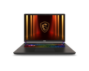 LAPTOP MSI VECTOR GAMING CORE I9 275HX 1TB SSD 16GB DDR5 RTX5070 TI 17" QHD W11P NEGRO INC/MOCHILA VECTOR 17 HX AI A2XWHG-075MX GARANTIA CON FABRICANTE