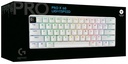 TECLADO LOGITECH G PRO X60 WHITE RGB BLUETOOTH 920-011921 12M DE GARANTIA