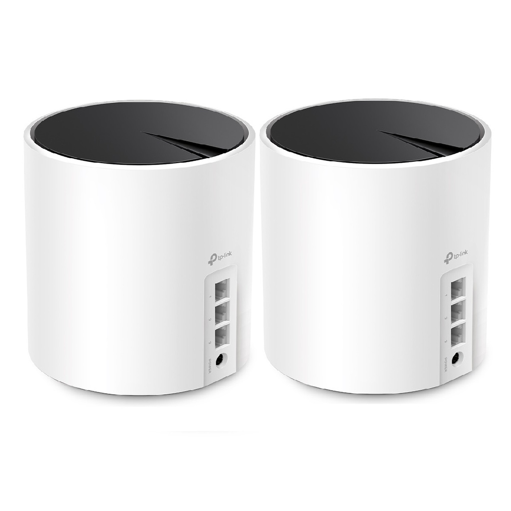 ROUTER TPLINK MESH DECO X55 2 PACK WIFI 6 DUAL BAND AX3000 12M DE GARANTIA