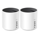 ROUTER TPLINK MESH DECO X55 2 PACK WIFI 6 DUAL BAND AX3000 12M DE GARANTIA