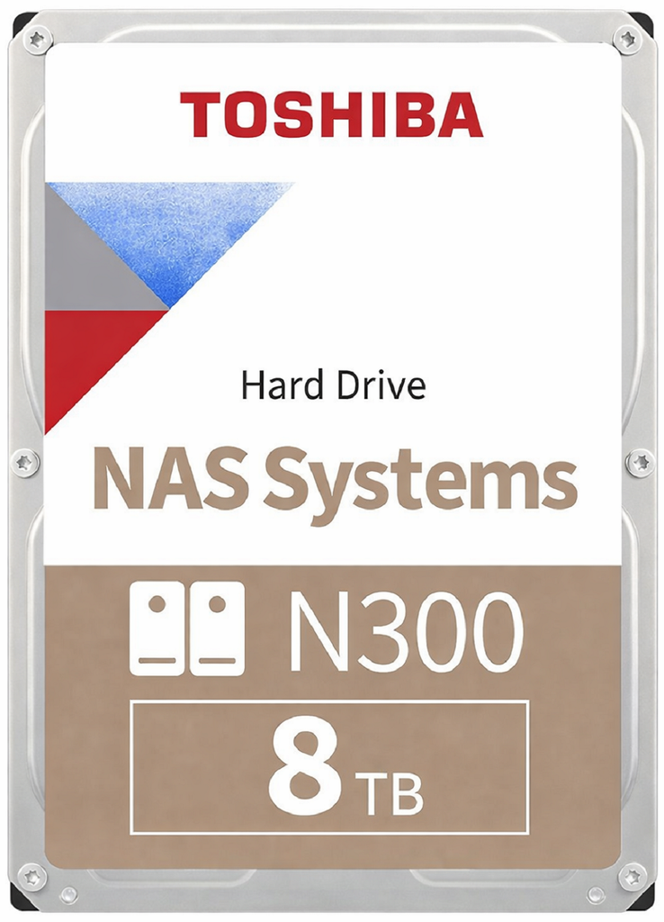 DD NAS TOSHIBA N300 8TB 3.5 HDWG780XZSTA 11M DE GARANTIA