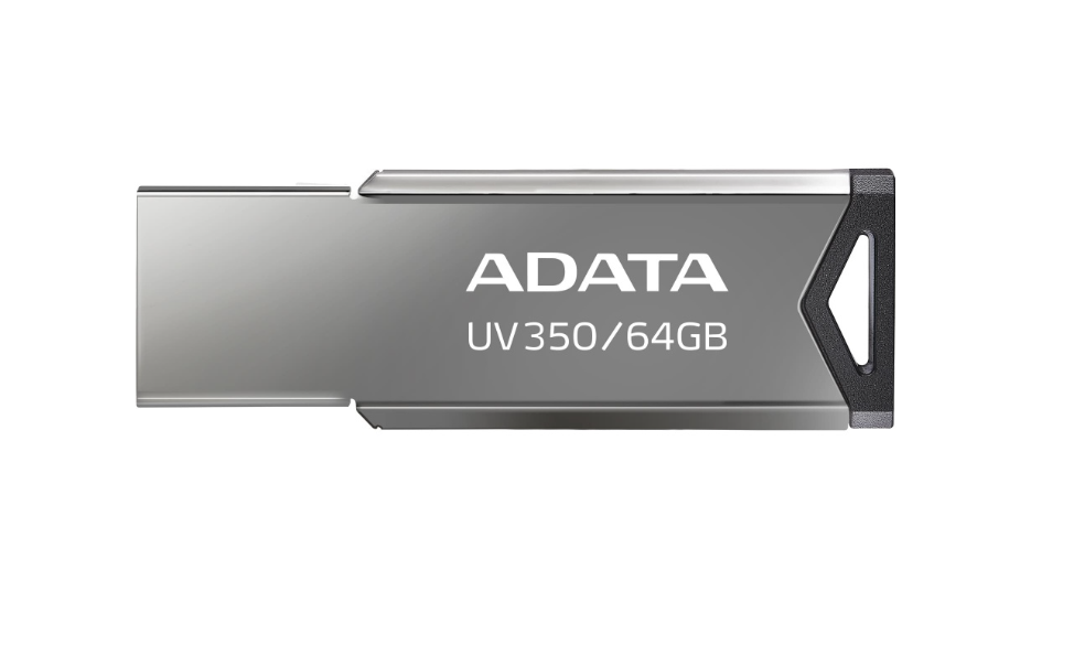 MEMORIA USB UV350 64GB METALICA 3.2 AUV350-64G-RBK 11M DE GARANTIA