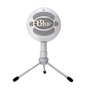DESCONTINUADO MICROFONO LOGITECH BLUE SNOWBALL ICE WHITE USB TRIPIE 988-000070 11M DE GARANTIA