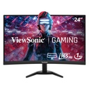 MONITOR VIEWSONIC GAMING VX2468-PC-MHD 24" CURVO FHD 2MS 165HZ BOCINAS ADAPTIVE SYNC HDMI DP GARANTIA DIRECTO CON FABRICANTE