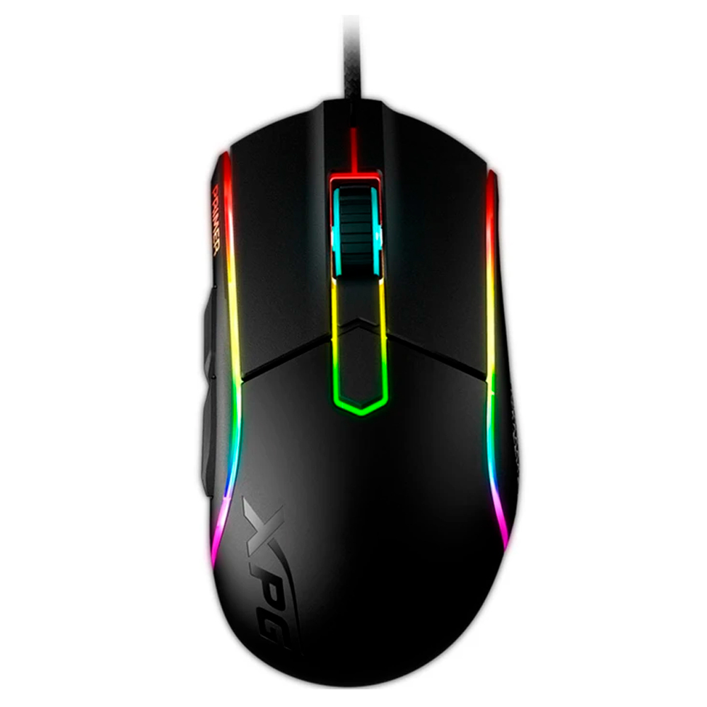 MOUSE ADATA GAMER XPG PRIMER USB NEGRO/ROJO PRIMER-BKCWW 3M DE GARANTIA