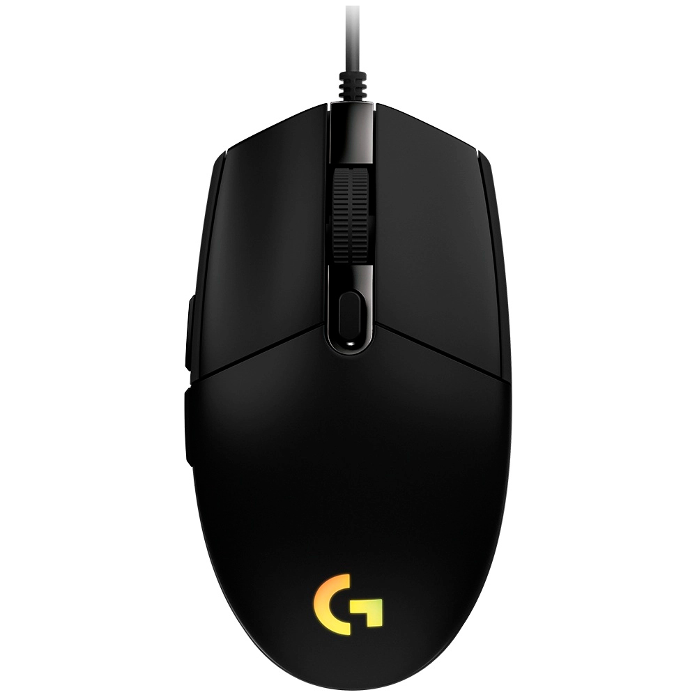 MOUSE LOGITECH GAMER G203 LIGHTSYNC USB NEGRO 910-005793 11M DE GARANTIA