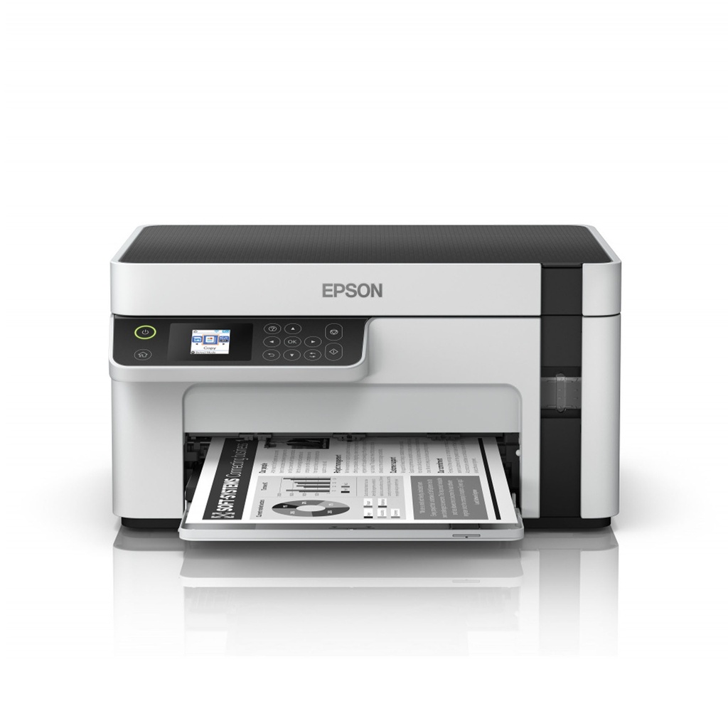 MULTIFUNCIONAL EPSON ECOTANK M2120 MONOCROMATICA USB WIFI 32PPM WIN/MAC C11CJ18301 GARANTIA CON EL FABRICANTE
