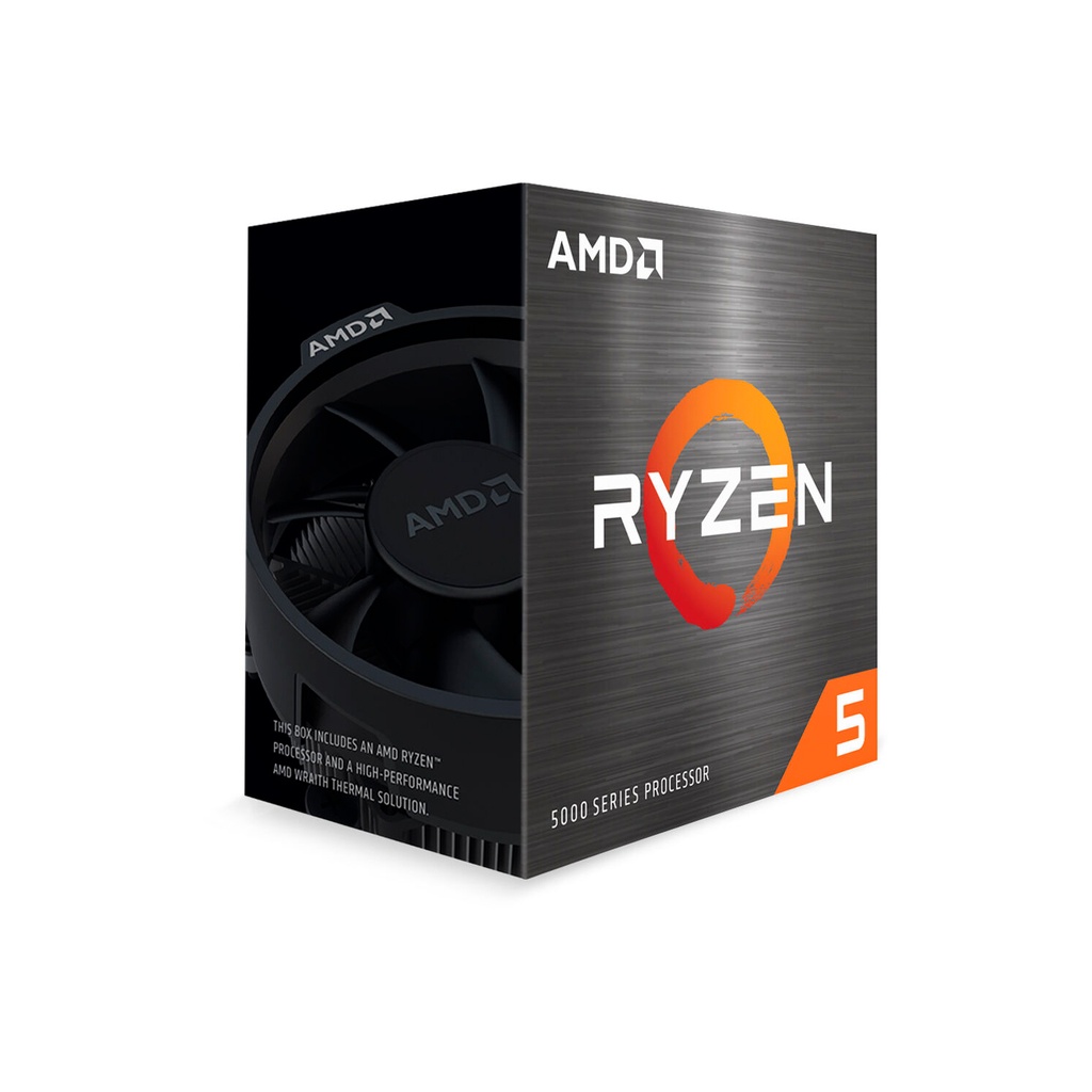 PROCESADOR AMD RYZEN 5 5500 3.6GHZ AM4 100-100000457BOX 12M DE GARANTIA