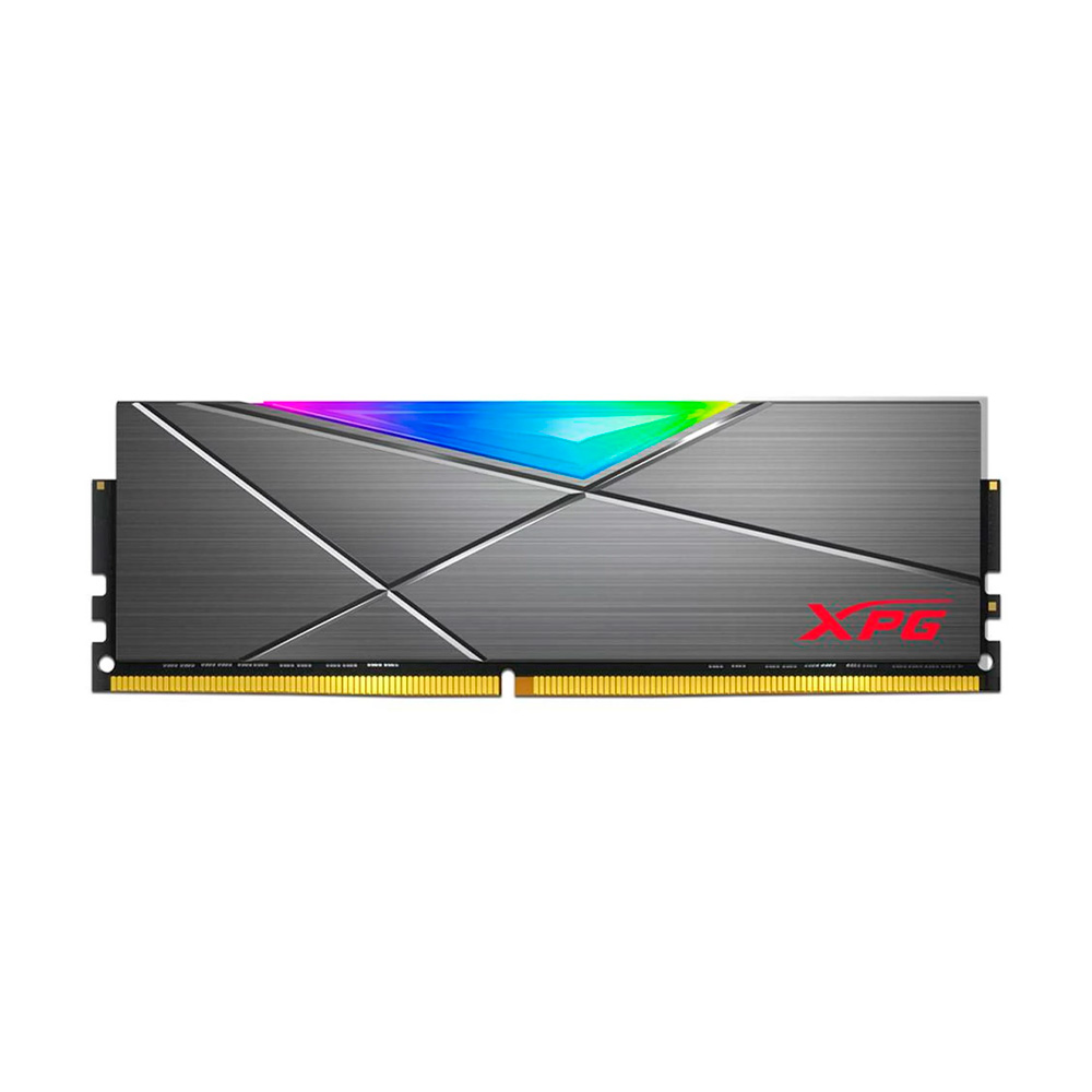 RAM ADATA D50 DDR4 16GB 3200 PLATA RGB AX4U320016G16A-ST50 11M DE GARANTIA