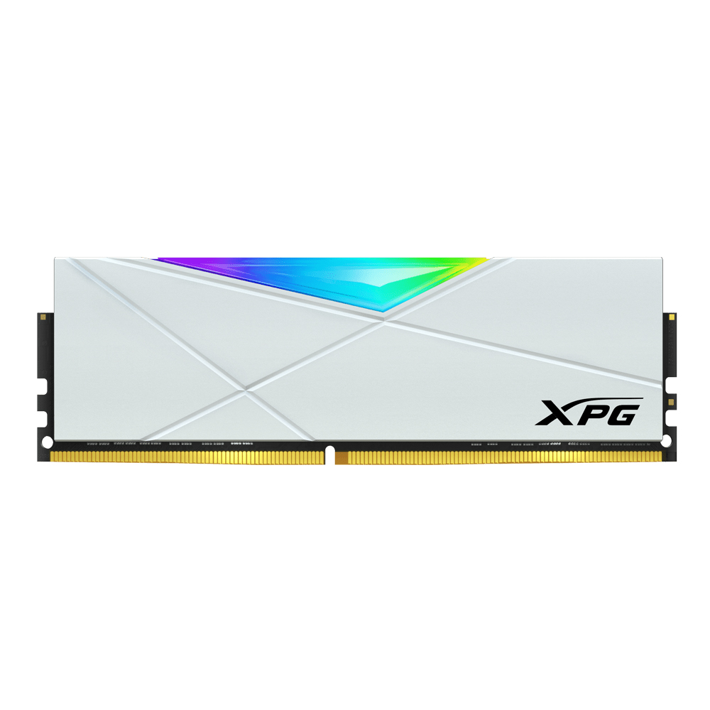 RAM ADATA D50 DDR4 8GB 3000 BLANCO RGB AX4U30008G16A-SW50 11M DE GARANTIA