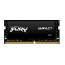 RAM KINGSTON FURY IMPACT SODDR4 LAP 16GB 3200 NEGRO KF432S20IB/16 1AÑO DE GARANTIA
