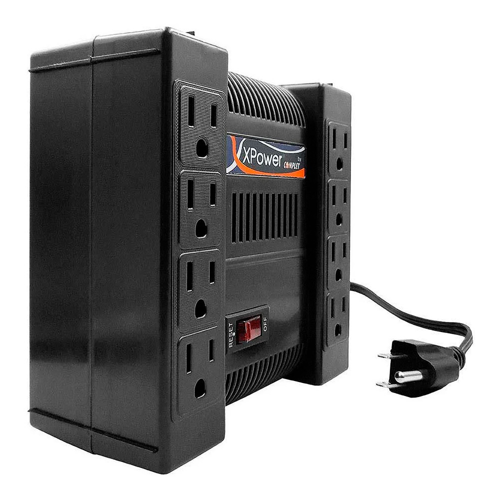 REGULADOR 1300VA 650W COMPLET XPOWER 8C ERV-9-001 8C 11M DE GARANTIA