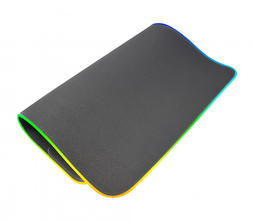 MOUSEPAD NACEB NA-0926 TELA/CARGA INALAMBRICA NEGRO MULTICOLOR NA-0926 1M DE GARANTIA