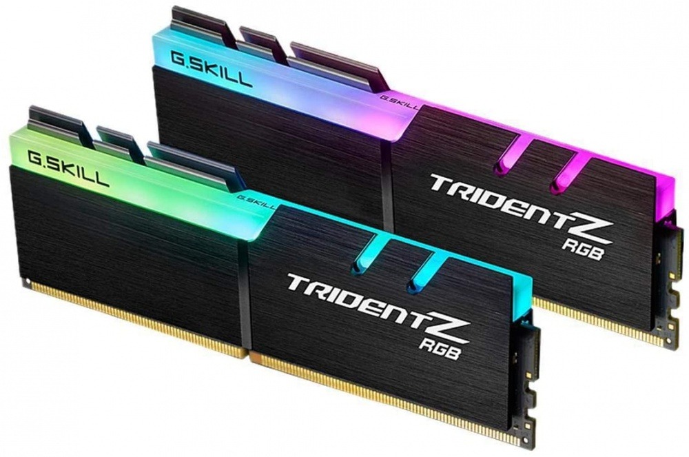 REMATE RAM GSKILL TRIDENT Z  DDR4 16GB(2X8GB) 2666 NEGRO RGB F4-2666C18D-16GTZR 1M DE GARANTIA