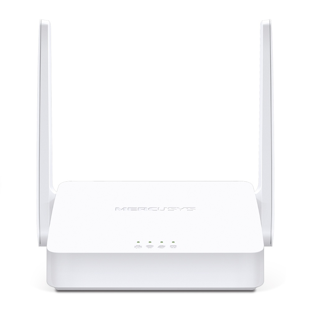 ROUTER MERCUSYS MW302R 2.4GHZ 300MBPS 2 ANTENAS EXTERNAS 1AÑO DE GARANTIA