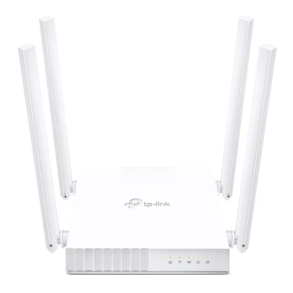 ROUTER TPLINK ARCHER C24 2.4GHZ-5GHZ AC750 DUAL BAND 750MBPS 12M DE GARANTIA