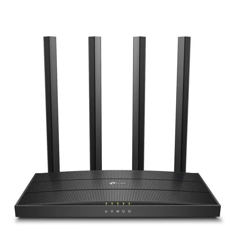ROUTER TPLINK ARCHER C6 2.4GHZ-5GHZ AC1200 GIGABIT MU-MIMO DUAL BAND 12M DE GARANTIA