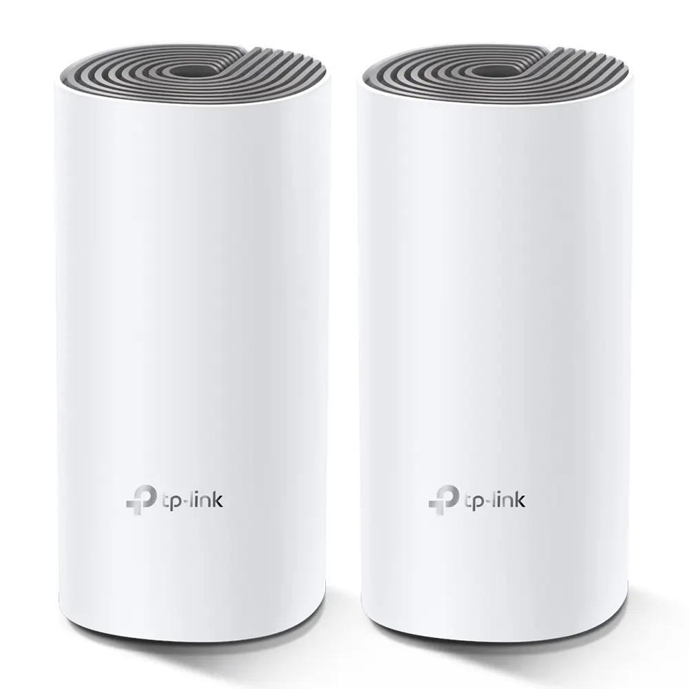 ROUTER TPLINK MESH DECO E4 2 PACK 2.4GHZ-5GHZ AC1200 12M DE GARANTIA