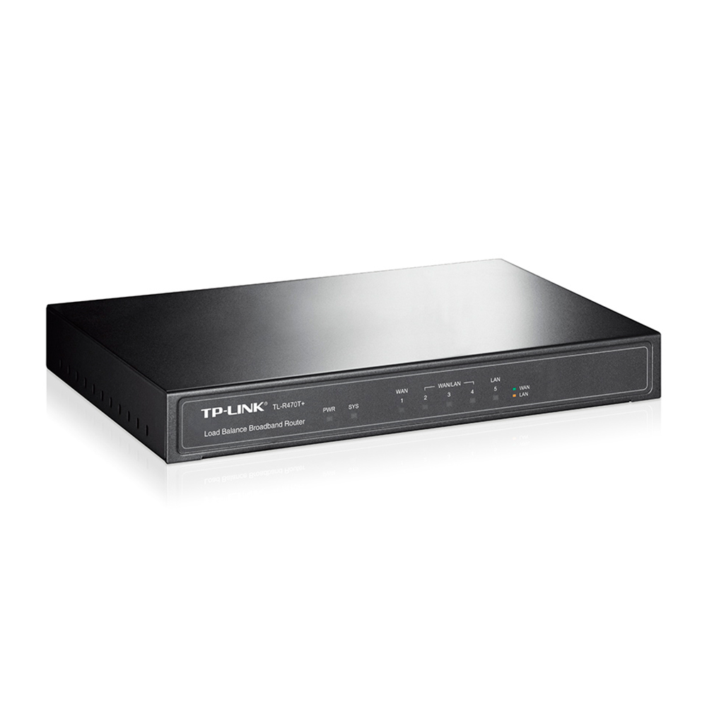 ROUTER TPLINK TL-R470T+ BALANCEADOR 3 PUERTOS LAN 1AÑO DE GARANTIA