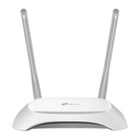 ROUTER TPLINK TL-WR840N 2.4GHZ 300MBPS DOBLE ANTENA 1AÑO DE GARANTIA