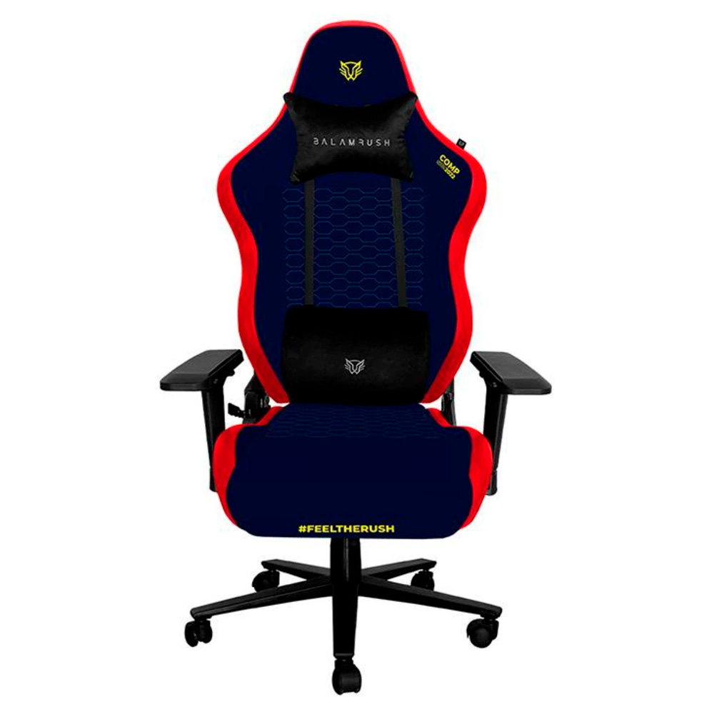 SILLA BALAM RUSH THUNDER COMP AZUL/ROJO EDICION ESPECIAL 150KG 180 GRADOS BR-932936 1M DE GARANTIA