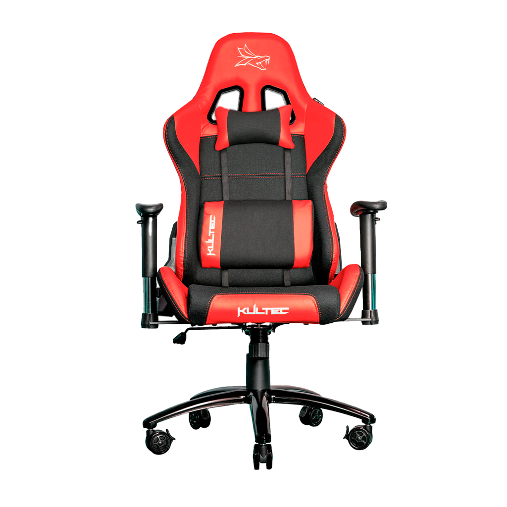 SILLA KULTEC SERIE X2 VINIPIEL ROJO KLTX-113 SIN GARANTIA