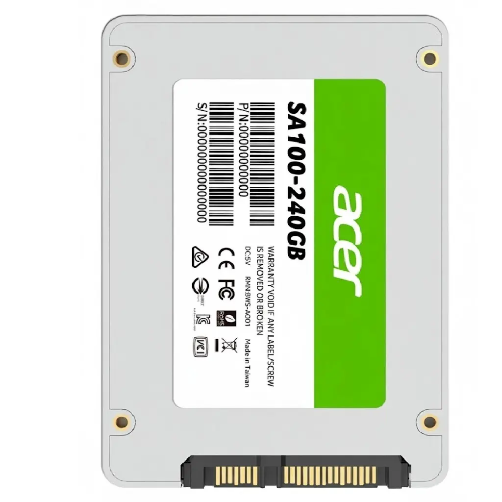 SSD ACER SA100 240GB SATA 2.5 560MB/S BL.9BWWA.102 11M DE GARANTIA
