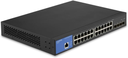 SWITCH LINKSYS LGS328C 24 PUERTOS GIGABIT 1000MBPS 128 GBITS LGS328C 11M GARANTIA
