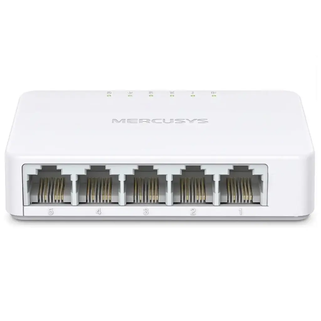 SWITCH MERCUSYS MS105 5PTS 10/100MBPS MS105 6M DE GARANTIA
