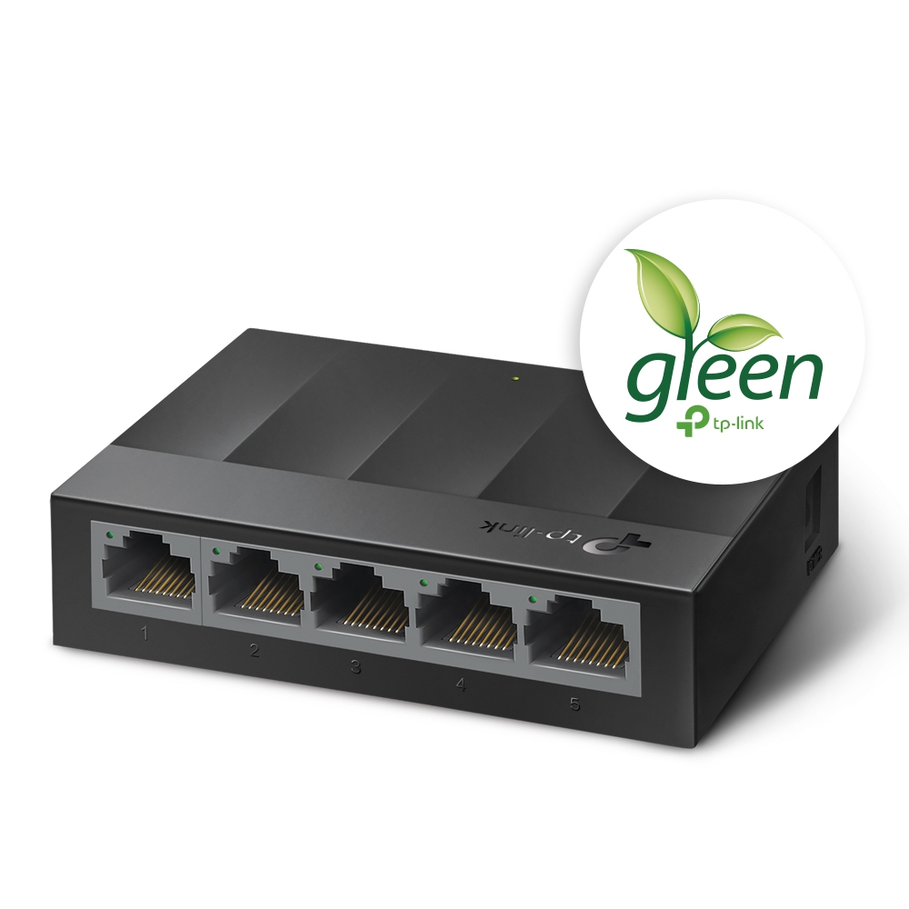 SWITCH TPLINK LS1005G 5PTS GIGABIT LS1005G 1AÑO DE GARANTIA