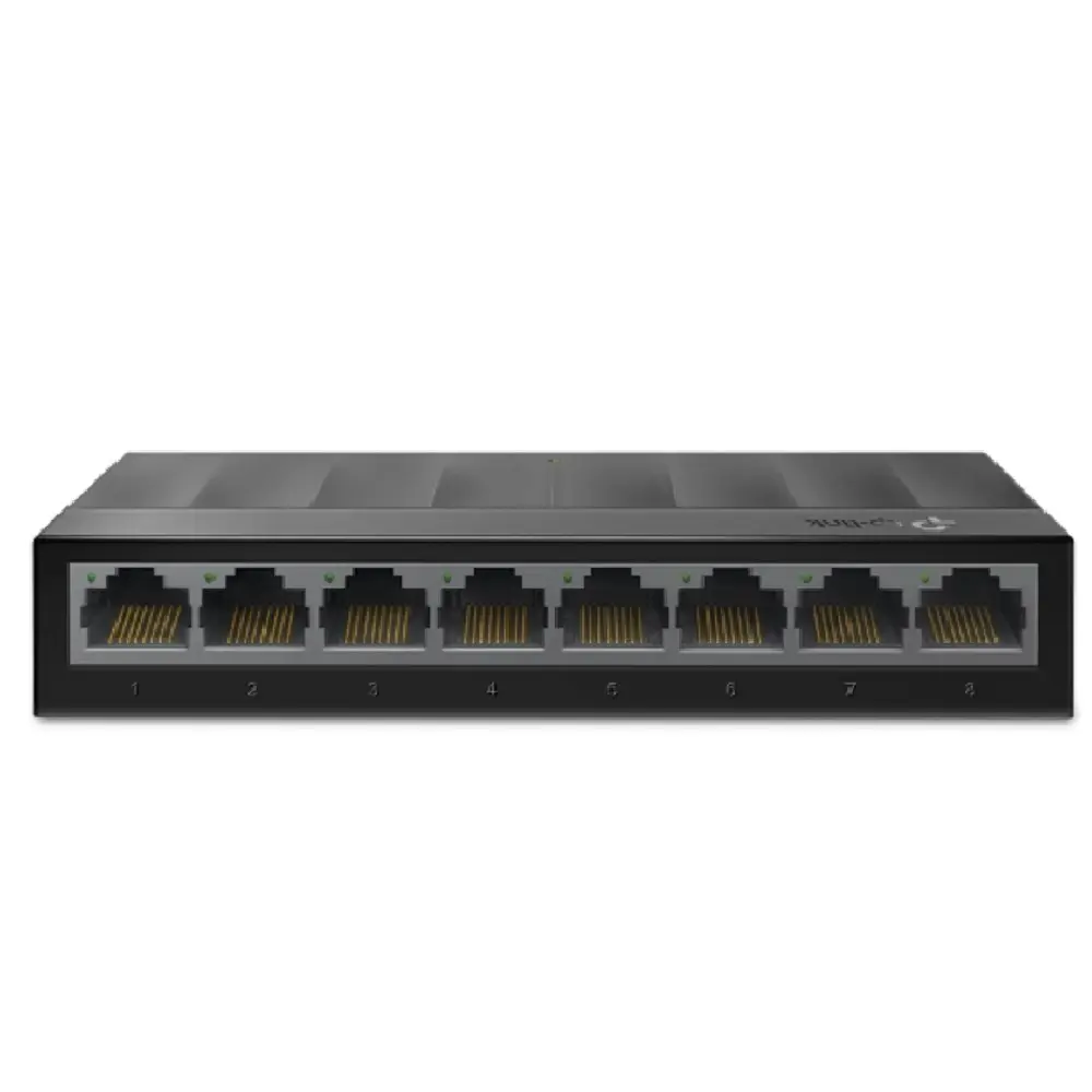 SWITCH TPLINK LS1008G 8PTS GIGABIT 10/100/1000MBPS LS1008G 12M DE GARANTIA