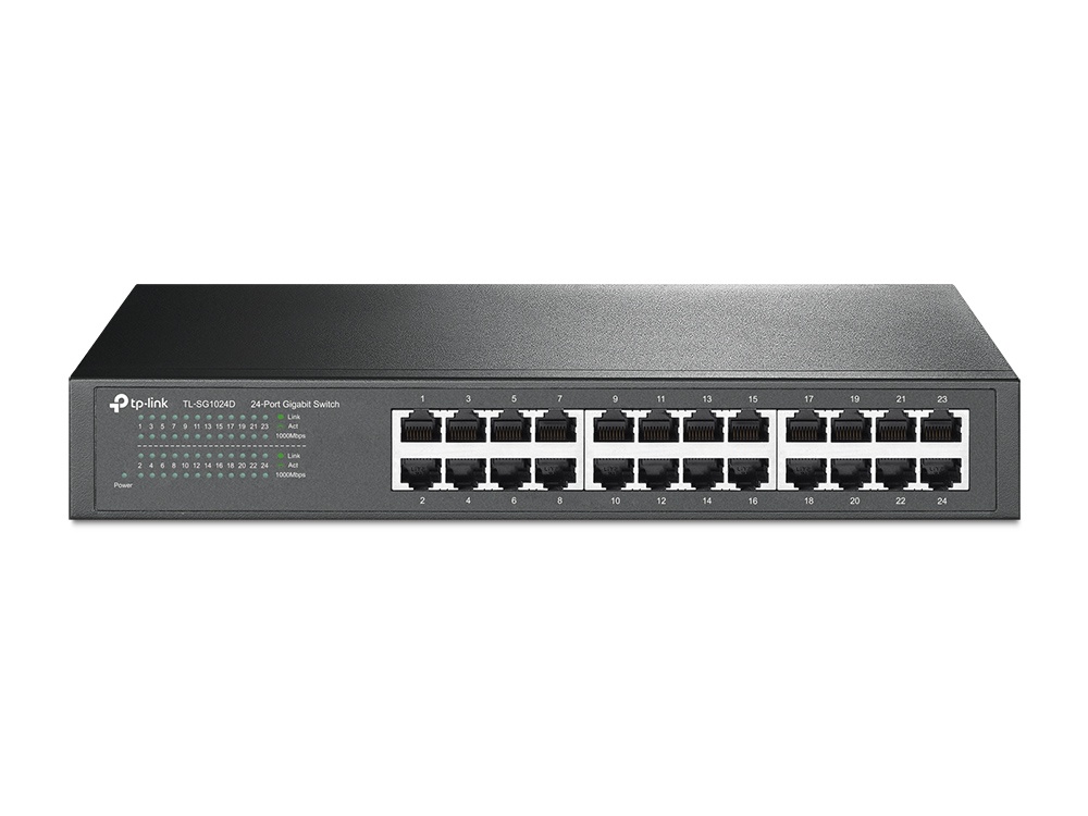 SWITCH TPLINK TL-SG1024D 24PTS GIGABIT TL-SG1024D 6M DE GARANTIA