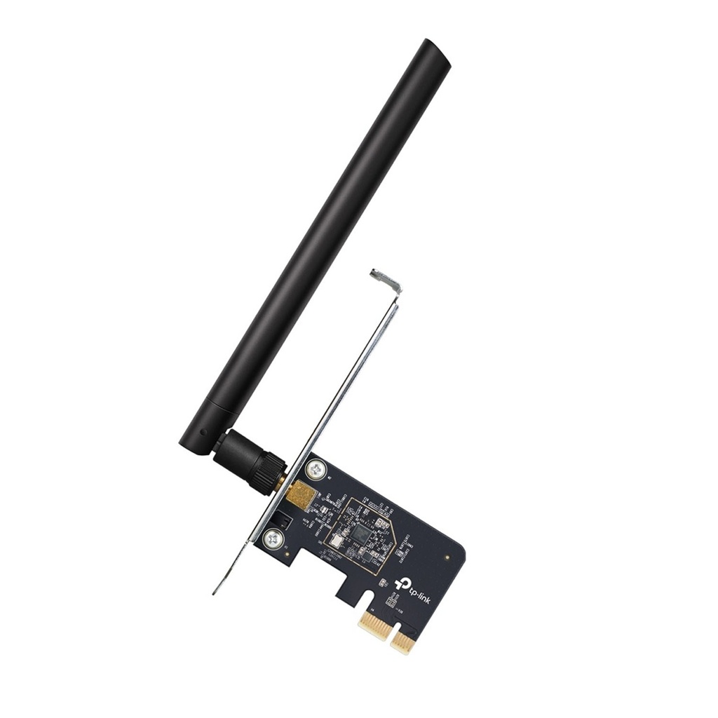 TARJETA WIFI TPLINK ARCHER T2E AC600 PCIEX ARCHER T2E DUAL BAND 5GHZ 2.4GHZ  1AÑO DE GARANTIA