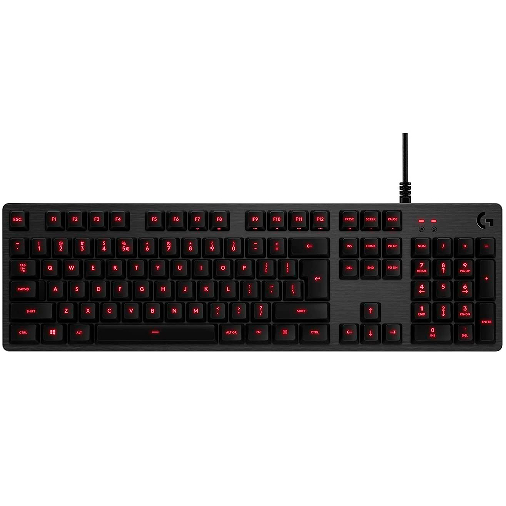 TECLADO GAMER USB LOGITECH G413 MEC CARBON LED ROJO ESP 920-008300 11M DE GARANTIA