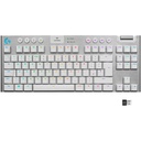 TECLADO GAMER USB/BT LOGITECH G915 TKL MEC BLANCO RGB ING 920-009660 11M DE GARANTIA