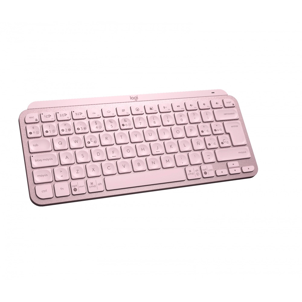 TECLADO LOGITECH MINI KEYS INALAMBRICO ROSA ESP 920-010478 11M DE GARANTIA