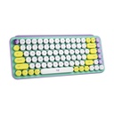 TECLADO LOGITECH POP KEYS MECANICO INALAMBRICO FRESH VIBES 920-010714 11M DE GARANTIA