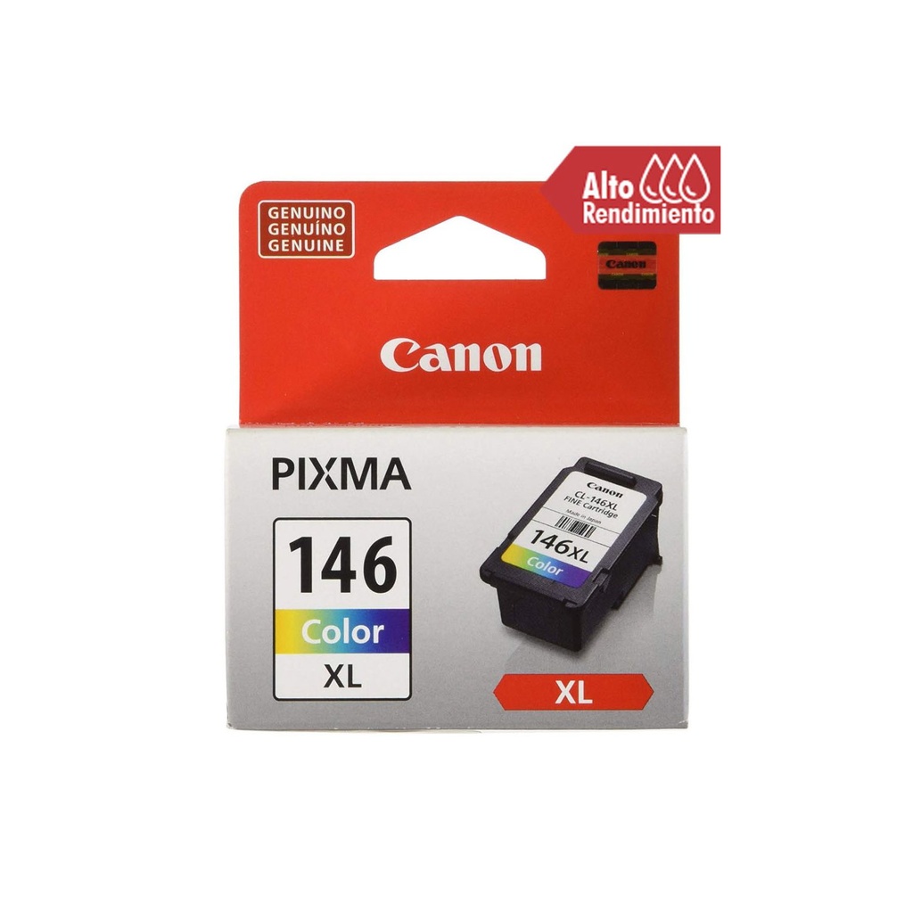 CARTUCHO CANON CL-146 XL COLOR ALTO RENDIMIENTO 8276B001AA SIN GARANTIA