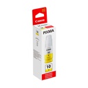 TINTA CANON GI-10Y AMARILLO COM/G5010/G6010/G7010 3393C001AA 70ML SIN GARANTIA