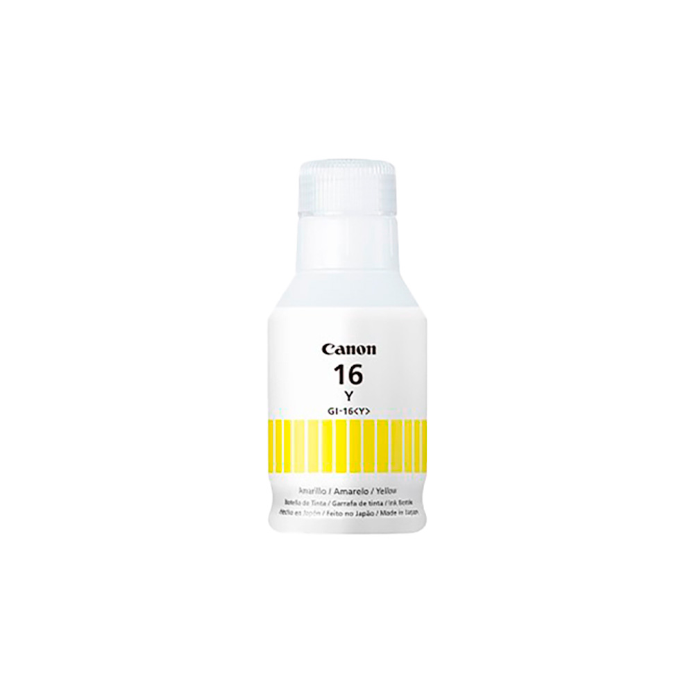 TINTA CANON GI-16Y AMARILLA COM/GX6010/GX7010 4420C001AA 70ML SIN GARANTIA 