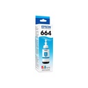 TINTA EPSON T664 CYAN 70ML L110 L1300 L220 L310 L365 L375 L380 L395 L455 L475 L565 L575 L850 L200 K495 T664220-AL SIN GARANTIA